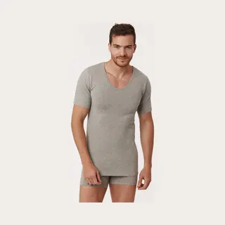 Woody T-shirt V-hals Single Pack Grijs Xl