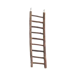 Flamingo Vogelaccessoire Ladder Scara - Bruin - 9.5 X 2 X 39 Cm