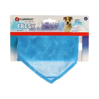 Flamingo Kühlendes Bandana Fresk Inou, Blau - Größe S, L 52 X B 22 Cm