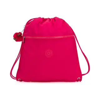 Kipling Supertaboo Mittelgroßer Rucksack, True Pink (Rosa)