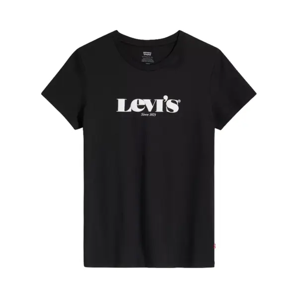 Levi's Damen The Perfect Tee T-Shirt, Modern Vintage - Caviar, Xs thumbnail