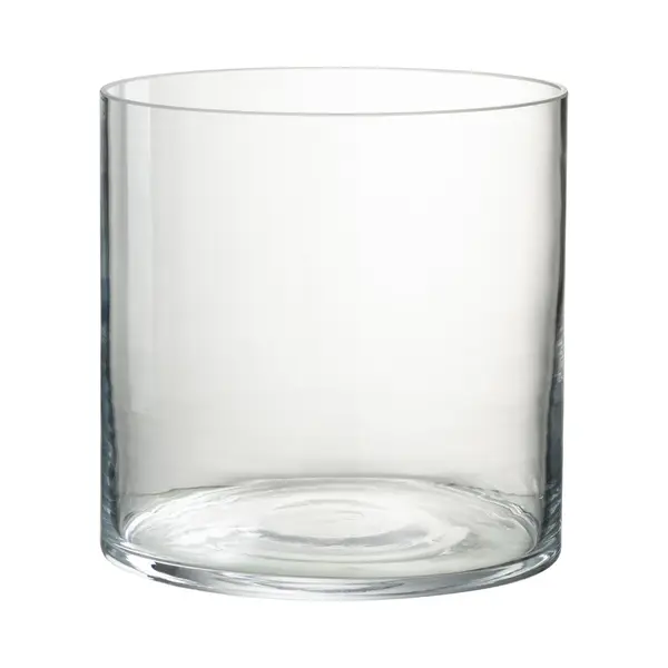 J-Line Windlicht Rund - Kerzenhalter - Glas - Transparent - Klein thumbnail