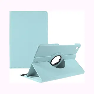 Tablethoes Geschikt Voor Samsung Galaxy Tab A8 10.5 (2021) Hoesje - 360° Rotating Book Case - Lichtblauw