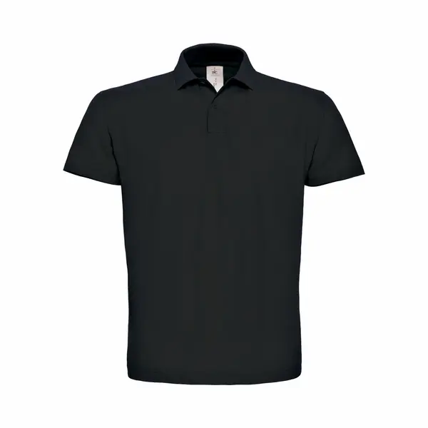 B&C Id.001 Polo Shirt CGPUI10 - Black - 3XL thumbnail
