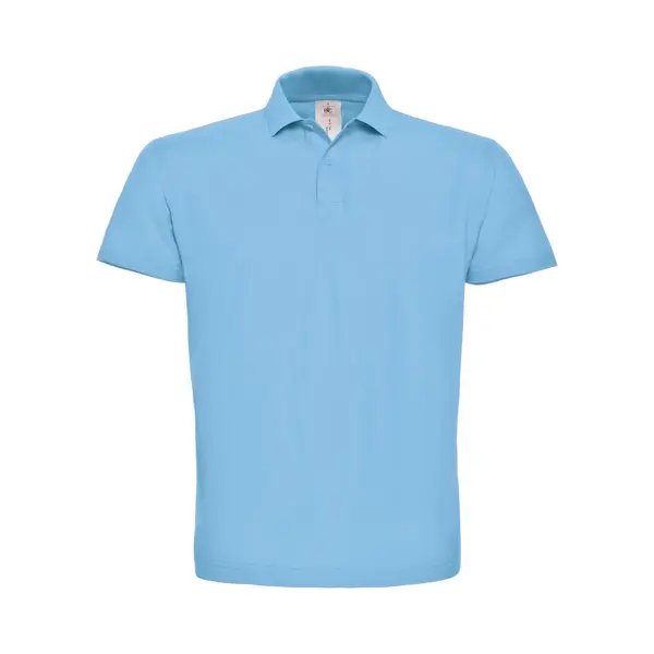 B&C Id.001 Polo Shirt CGPUI10 - Light Blue - M thumbnail