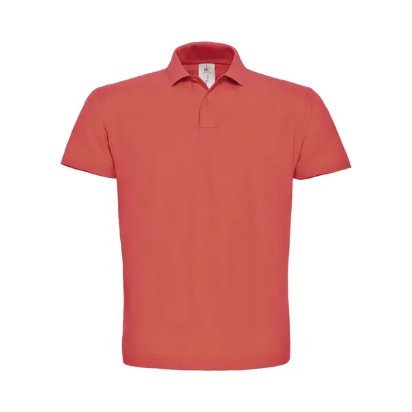 B&C Id.001 Polo Shirt CGPUI10 - Pixel Coral - S thumbnail