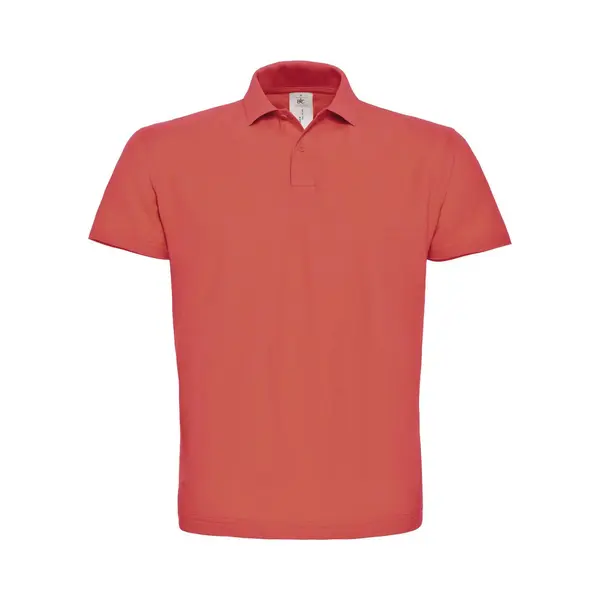 B&C Id.001 Polo Shirt CGPUI10 - Pixel Coral - Xxl thumbnail