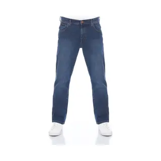 Wrangler Herren Jeans Regular Fit Texas Stretch Hose Blau Authentic Straight Jeanshose Denim Hose Baumwolle Blue W31, Farbe, Blue Blast, Größe,