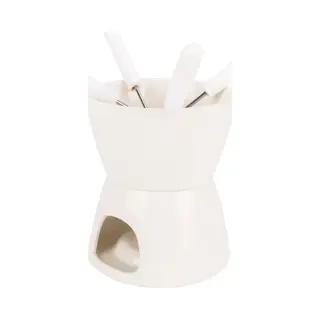 Cosy&Trendy Chocolade Fondue - Porselein - Ø 11, 5cm -Wit