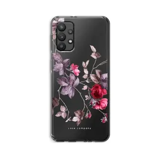 Case Company® - Hoesje Geschikt Voor Samsung Galaxy A32 4G Hoesje - Mooie Bloemen - Soft Cover Telefoonhoesje - Bescherming Aan Alle Kanten En