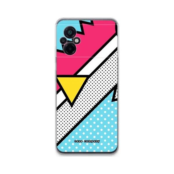 Case Company® - Hoesje Geschikt Voor Xiaomi Poco M5 Hoesje - Pop Art #3 - Soft Cover Telefoonhoesje - Bescherming Aan Alle Kanten En Schermrand thumbnail