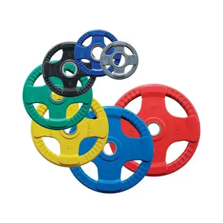 Body Solid Body-Solid Olympische Gummigrip-Scheiben 1, 25 Kg In Farben