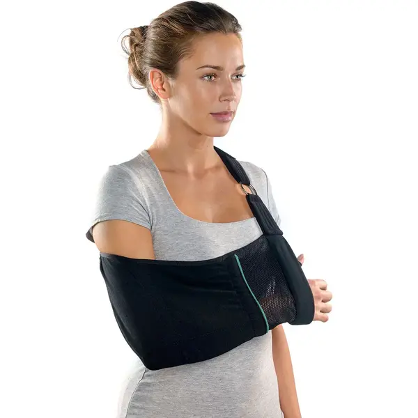 BraceID Mitella - Arm Sling -Verstelbaar - One Size - Zwart thumbnail