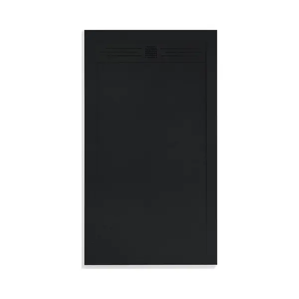 Veroni Elite Flat Composietsteen Douchebak Zwart 120x90x3cm thumbnail