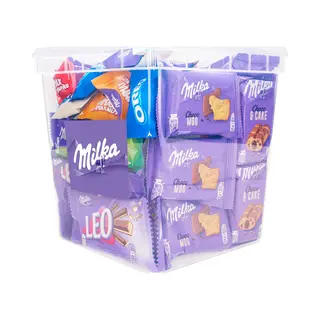 Milka Snack Box Xl Voordeelpakket - Mix Van Chocolade En Koekjes - Milka Leo, Milka Favourites, Milka Choco Moo En Meer! - 1143g