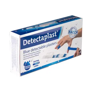 Detectaplast Pflaster Wasserfest Universal, Blaue Wundpflaster Für Den Umgang Mit Lebensmitteln, Detektierbare Pflaster Für Erste Hilfe Sets In Der