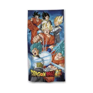 Dragon Ball Z - Strandlaken - Badlaken - Handdoek - 70x140Cm - Katoen.