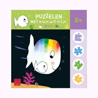 Clavis Puzzelen Met Klein Wit Visje. 2+