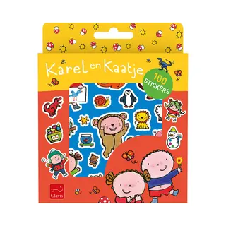 Clavis Karel En Kaatje Stickerset. 3+