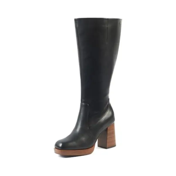 Gabylou Wadenstiefel Breit 2XL - Modell Melissa, BlackBrown25, 39 thumbnail