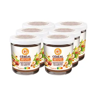 6x Céréal Hazelnootpasta 200 Gr