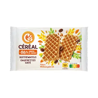 Céréal Koffiewafels 90 Gr
