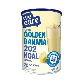 WeCare - Meal Replacement Shake - Banaan - 1 X 436 Gr