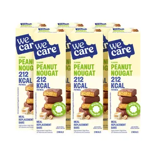 WeCare - Meal Replacement Bars - Pinda Nouga 6 X 120 Gr