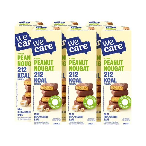 WeCare - Meal Replacement Bars - Pinda Nouga 6 X 120 Gr thumbnail