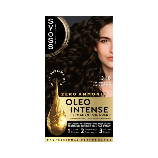 Syoss Color Oleo Intense 3-10 Braun Haarfarbe thumbnail