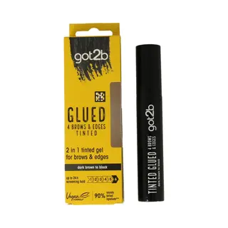 Schwarzkopf GOT2B 16ML Glued 2IN1 Brows & Edges Tinted Black