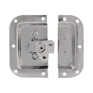 Merkloos Hq-Power Vergrendeling, Voor Flightcase, 105 X 102 Mm, Metaal, Wit