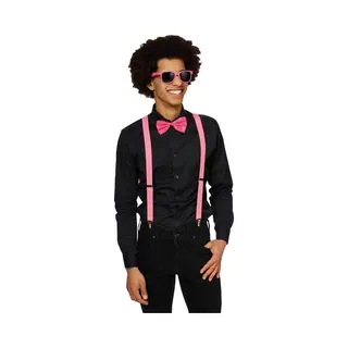 Partyline Fluo Neon Fuchsia Roze Accessoire Set