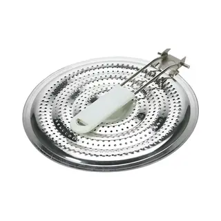 Cosy&Trendy Cosy & Trendy Vlamverdeler - Rvs - Met Handvat - D21 Cm - Sudderplaat/gaspitverkleiner