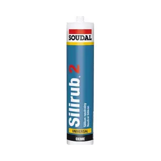 Soudal - Silirub 2 Transparant 310 Ml - 102384
