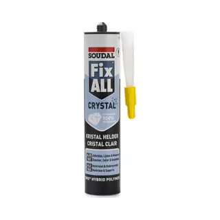 Soudal 110980 Lijmkit Fix All Crystal - 290ml