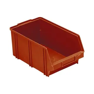 Merkloos Magazijnbak B4 - 210x330x155mm - Rood