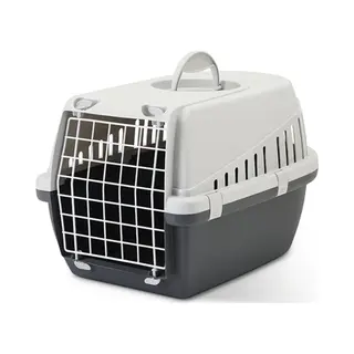 Savic Nv Trotter Transportbox Für Haustiere, 49 X 33 X 30 Cm, Anthrazit/Hellgrau