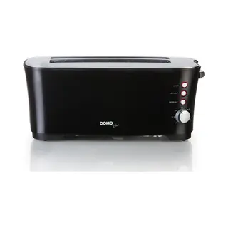 Domo DO961T Toaster 7 4 Scheibe(n) 1350 W Schwarz