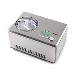 Domo DO9201I Eismaschine Kompressor Eismaschine 2 l 180 W Edelstahl