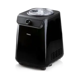 Primo PR401IM Professionelle Eiscreme-Maschine Für Kompressor | Macht Köstliches Eis In Weniger Als Einer Stunde | 1 L | 100 W | Schwarz