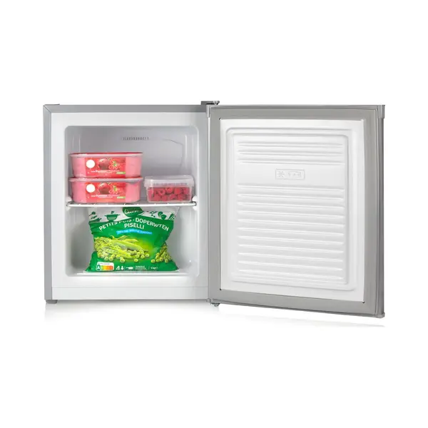 Primo PR147DV Mini Gefrierschrank - Gefrierschrank Klein - Freistehend - 33 Liter - Energieeffizienzklasse D - Silber thumbnail