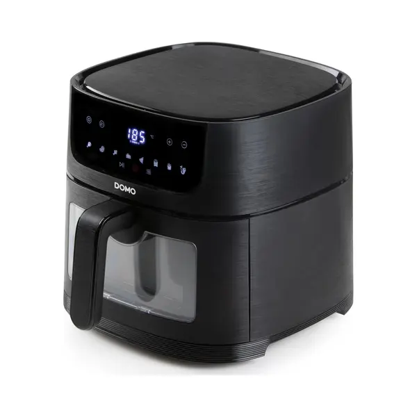Domo DO540FR friteuse Enkel 6 l Vrijstaand 1500 W Heteluchtfriteuse Zwart thumbnail