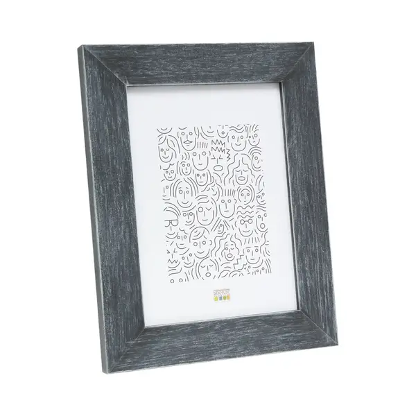Deknudt Frames Fotolijst S49BS7 - Grijs Geschilderd - Foto 18x24 Cm thumbnail