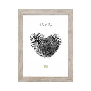 Deknudt Frames Fotolijst S45RH1 - Naturel - Grijs - Hout - 18x24 Cm