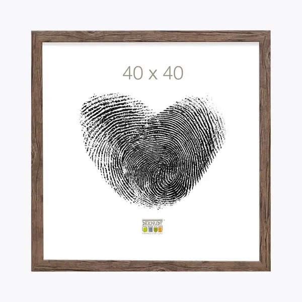 Deknudt Frames Fotolijst S45RH3 - Bruin - Hout - 40x40 Cm thumbnail