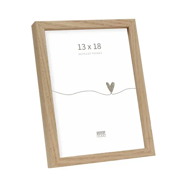 Deknudt Frames Fotolijst S47DJ1 - Naturel Eik - Voor Foto 13x18 Cm thumbnail