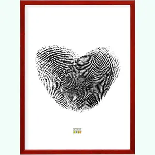 Deknudt Frames Fotolijst S41JL4 - Hout - Rood - Foto, 29, 7x42 Cm (A3)