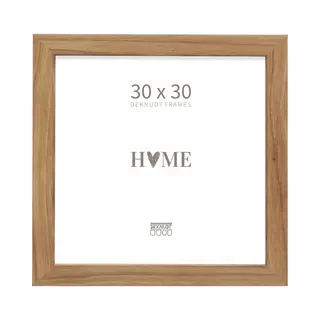 Deknudt Frames Fotolijst - S45SH2 - Houtkleur - Fotomaat, 30x30 Cm