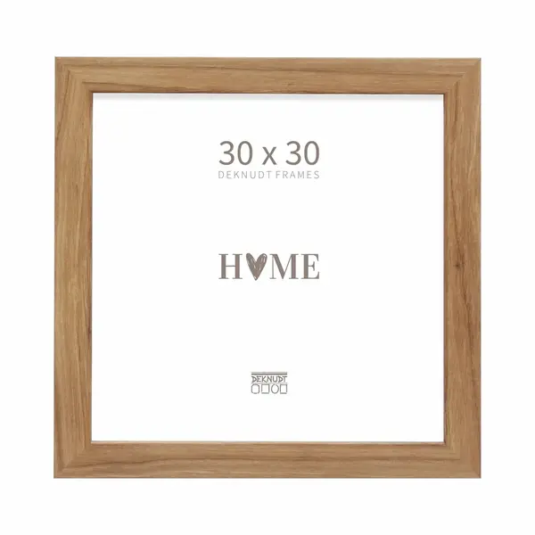 Deknudt Frames Fotolijst - S45SH2 - Houtkleur - Fotomaat, 30x30 Cm thumbnail